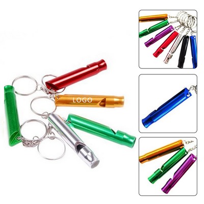 Whistle with Key Ring