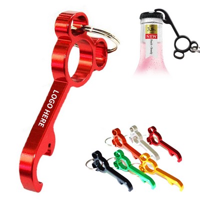 Disney Mickey Head Keychain Bottle Opener